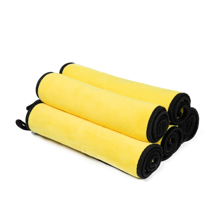 600 GSM Double-sided coral velvet auto microfiber cloth car towel
