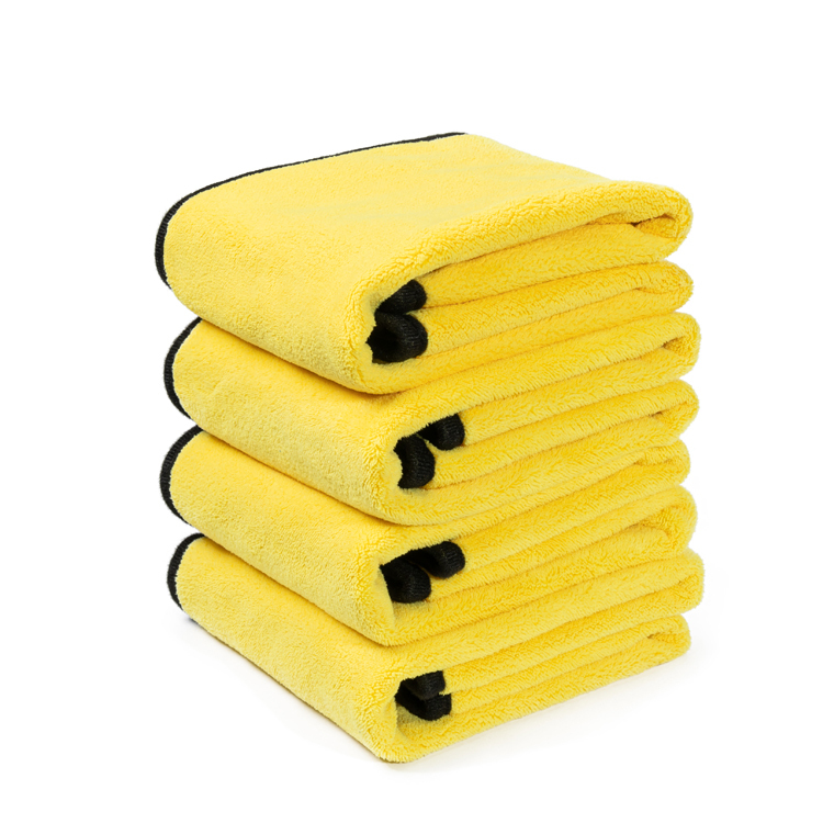 400 GSM Double-sided coral velvet auto microfiber cloth car towel
