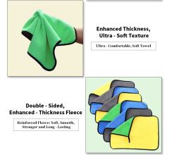 400GSM 500GSM 600 GSM 800GMS Microfiber Cleaning Cloth Towel