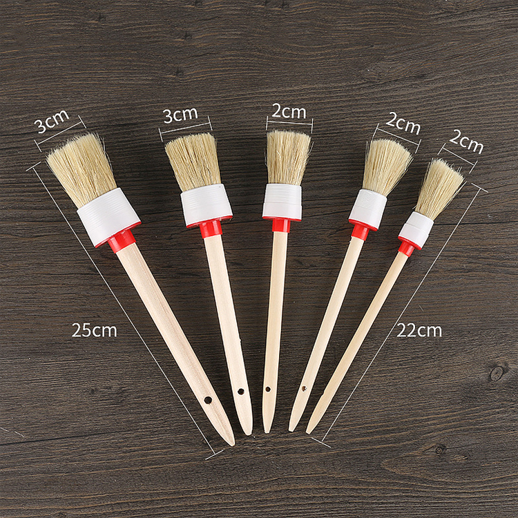 ODM OEM Wholesale Hog Bristle Cleaning Brush Set
