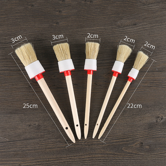 ODM OEM Wholesale Hog Bristle Cleaning Brush Set