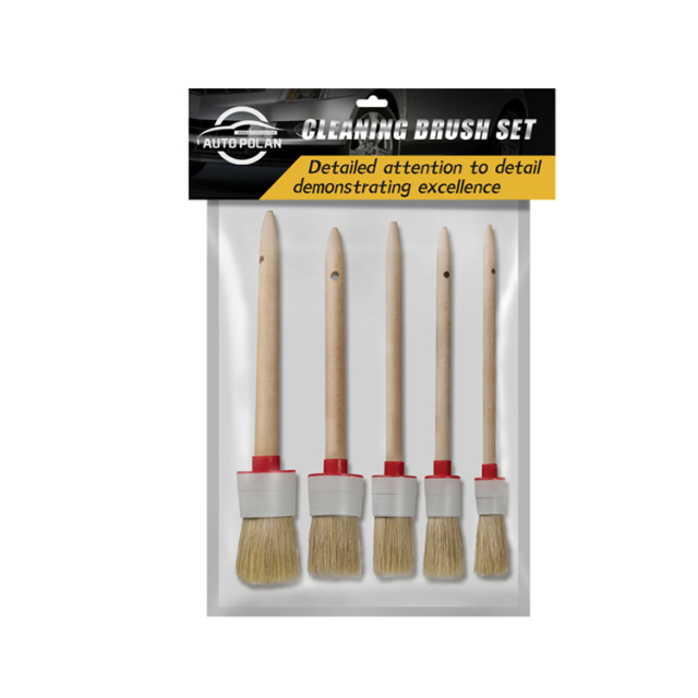 ODM OEM Wholesale Hog Bristle Cleaning Brush Set