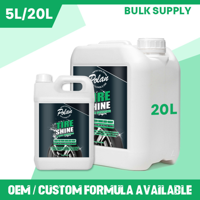 High-Gloss Tire Shine Spray