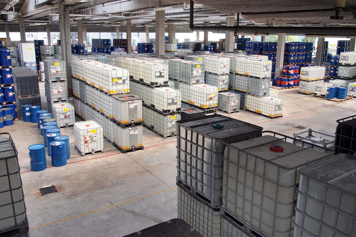 AutoPolan bulk warehouse stock pallets