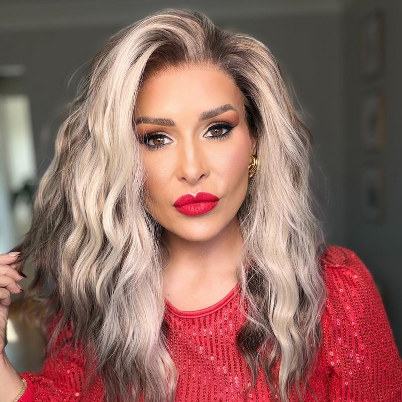 AISOM Mila Iced Blonde   Water Wave