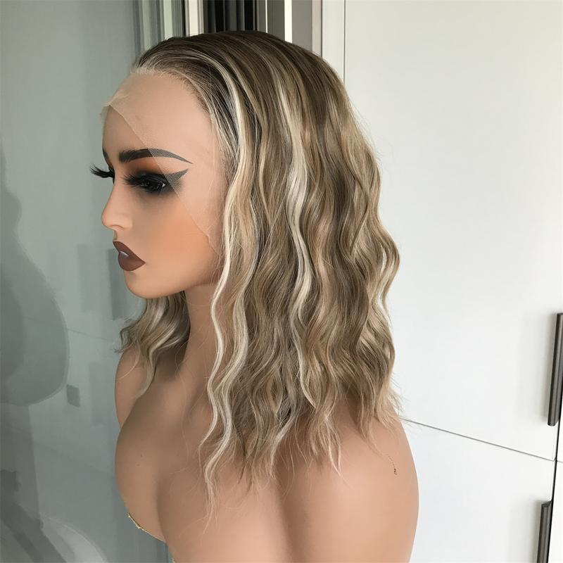 AISOM Chloe Mushroom  Blonde  Short Water Wave