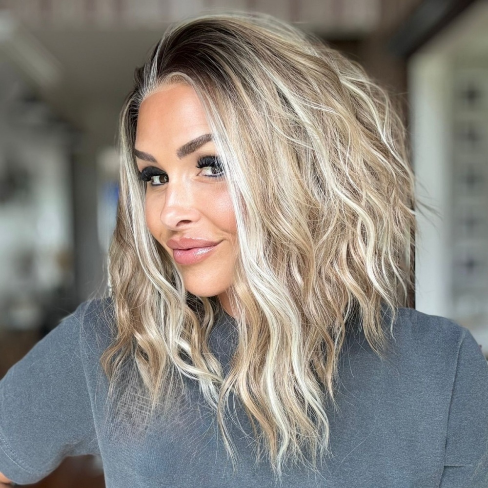 AISOM Chloe Mushroom  Blonde  Short Water Wave