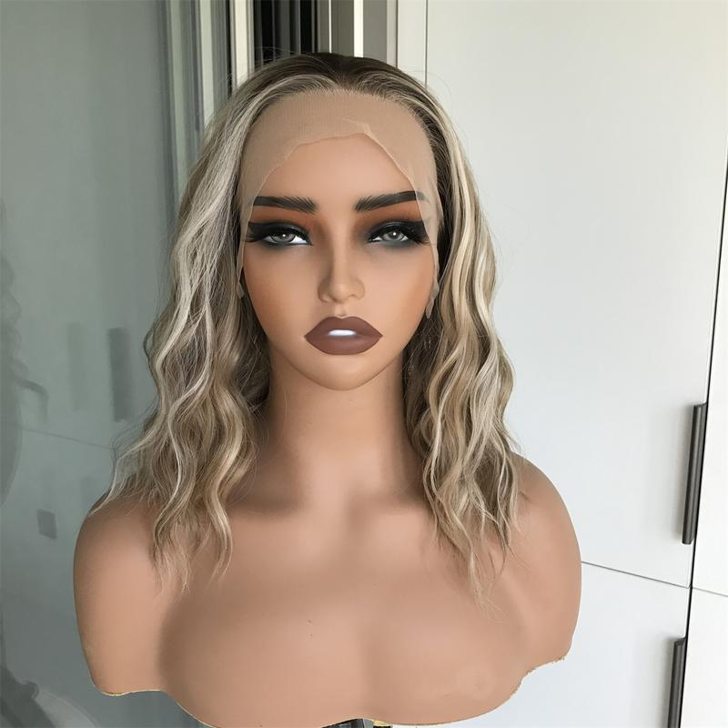 AISOM Chloe Mushroom  Blonde  Short Water Wave
