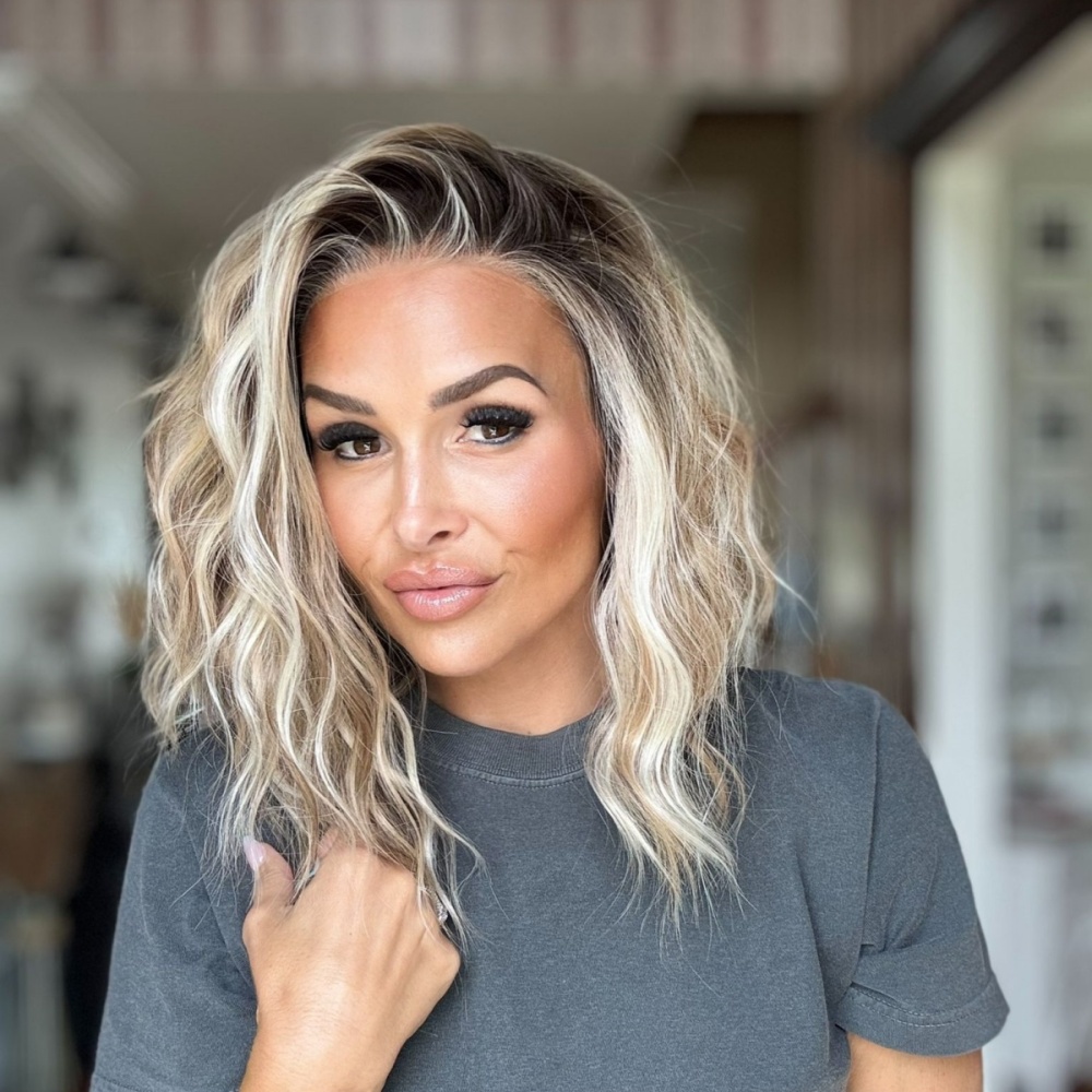 AISOM Chloe Mushroom  Blonde  Short Water Wave