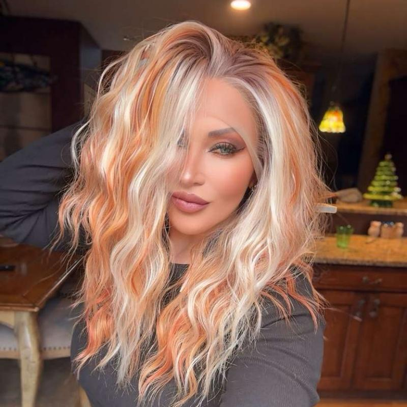 AISOM Mila Sunset Peach Blend(SPB)   Water Wave