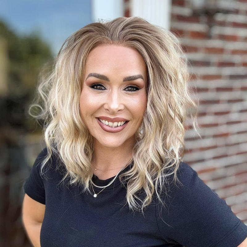 AISOM Chloe Warm Blonde Short Water Wave（Standard）
