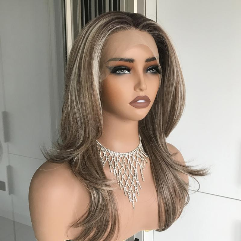 AISOM Jenna Brown Sugar Layered Straight