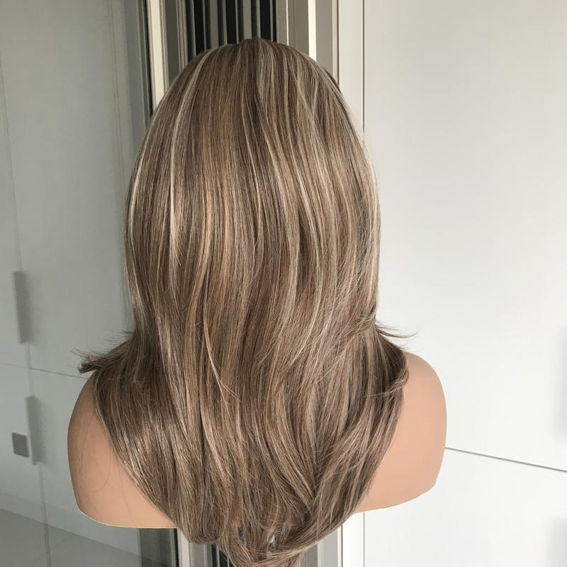 AISOM Jenna Brown Sugar Layered Straight
