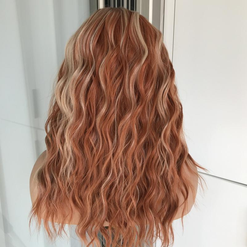 AISOM Mila Copper Blonde Water Wave