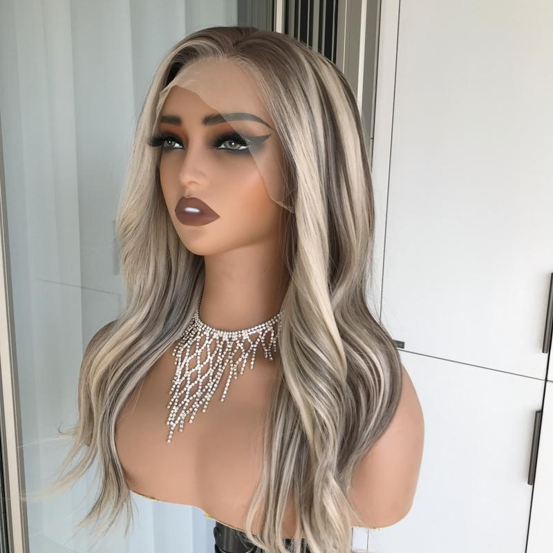 AISOM Greta Ash Blonde Mix Brown Loose Wave