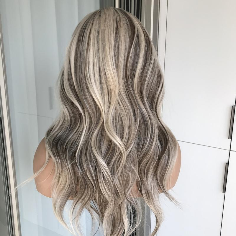 AISOM Greta Ash Blonde Mix Brown Loose Wave