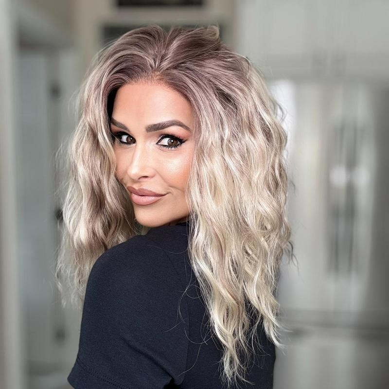 AISOM Chloe-Cool Blonde Short Water Wave（Standard）