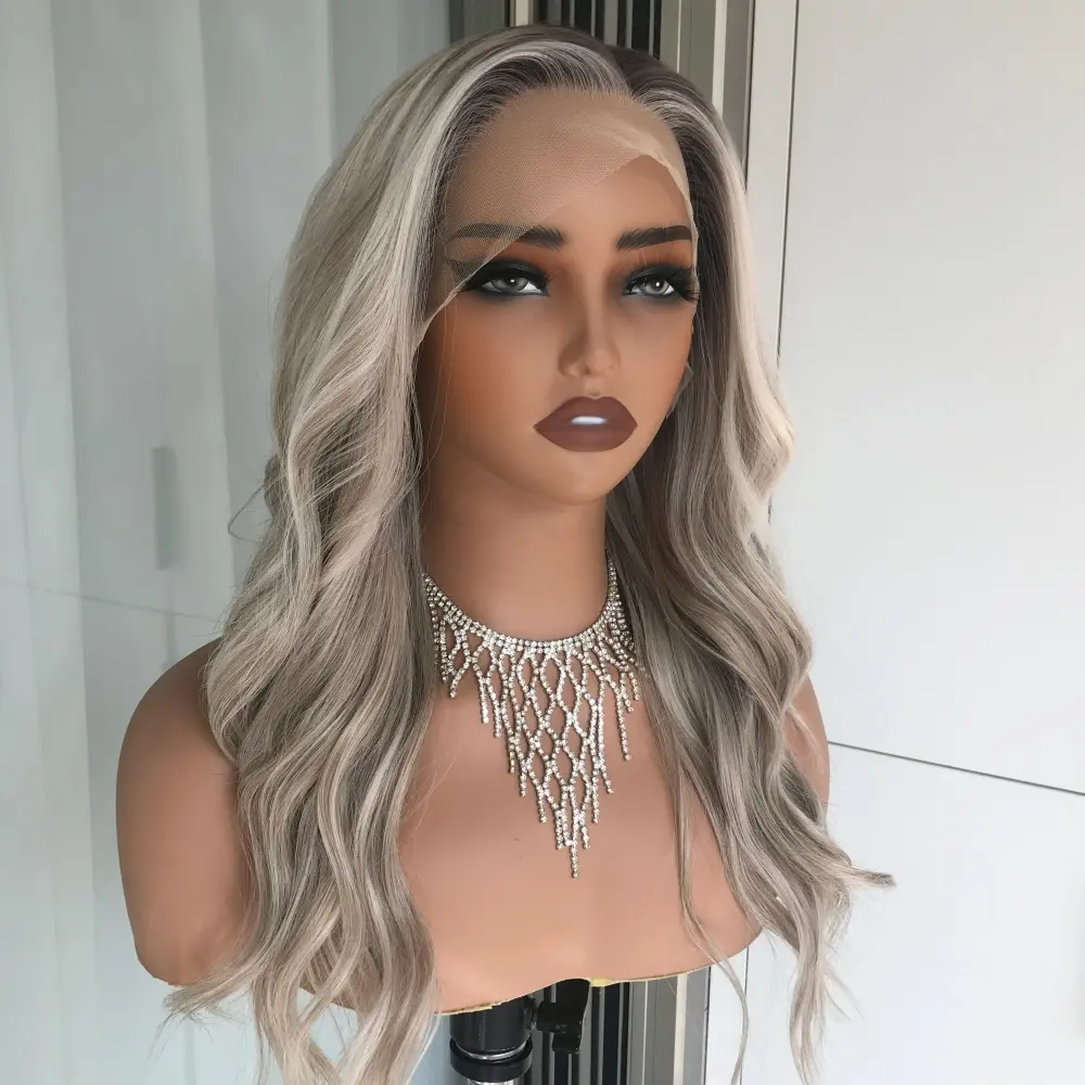 AISOM Shara Ash Beige Blonde Loose Water Wave