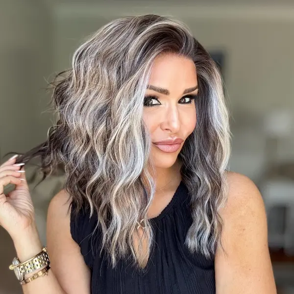 AISOM Chloe Iced Mocha Short Water Wave