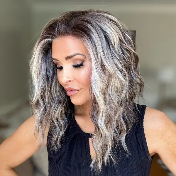 AISOM Chloe Iced Mocha Short Water Wave