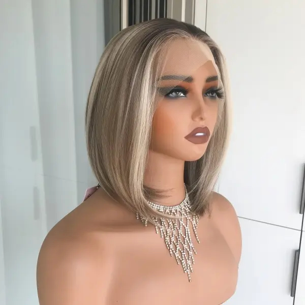 AISOM Caris Hazelnut Color Bob Wig