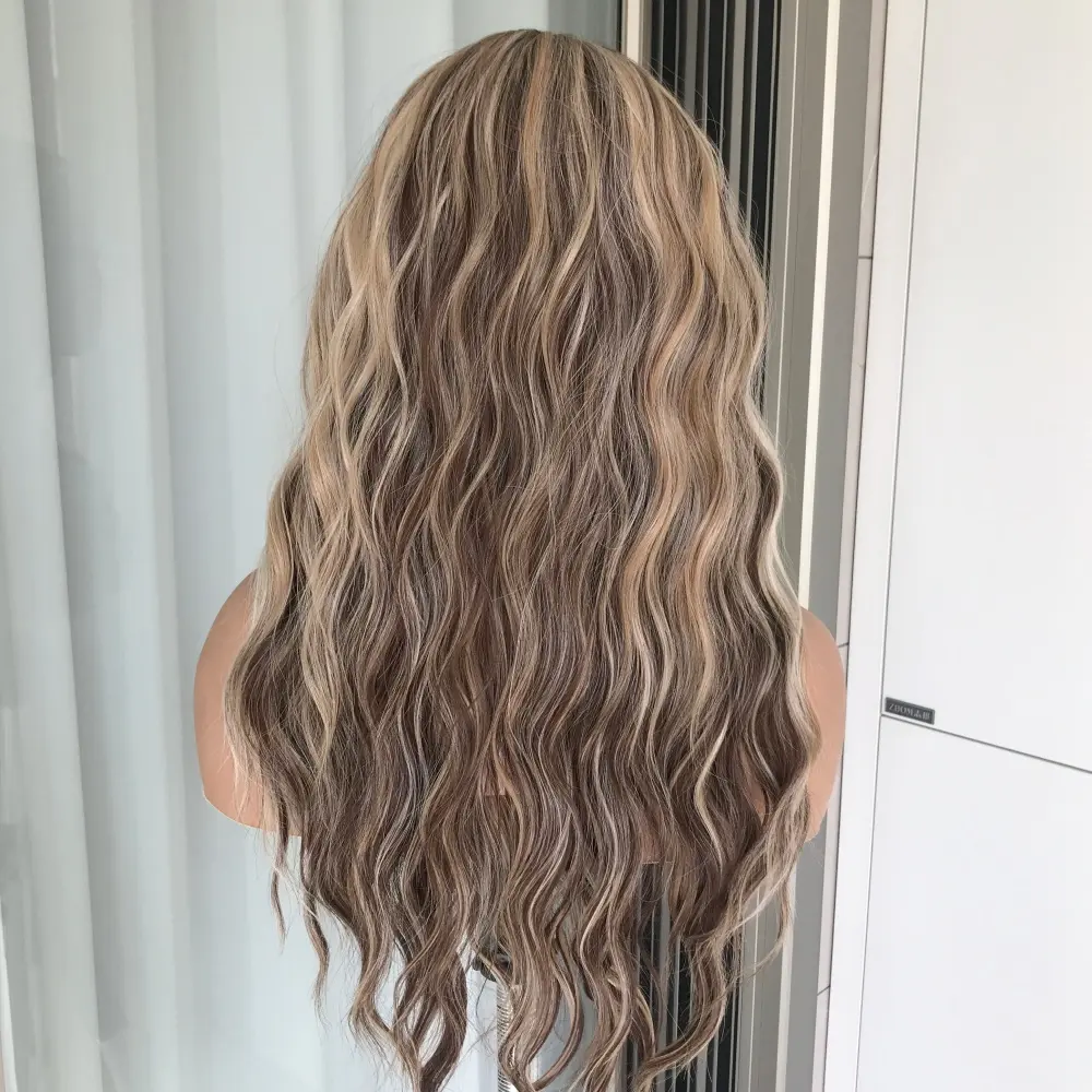 AISOM Marissa Honey Mocha Long Water Wave