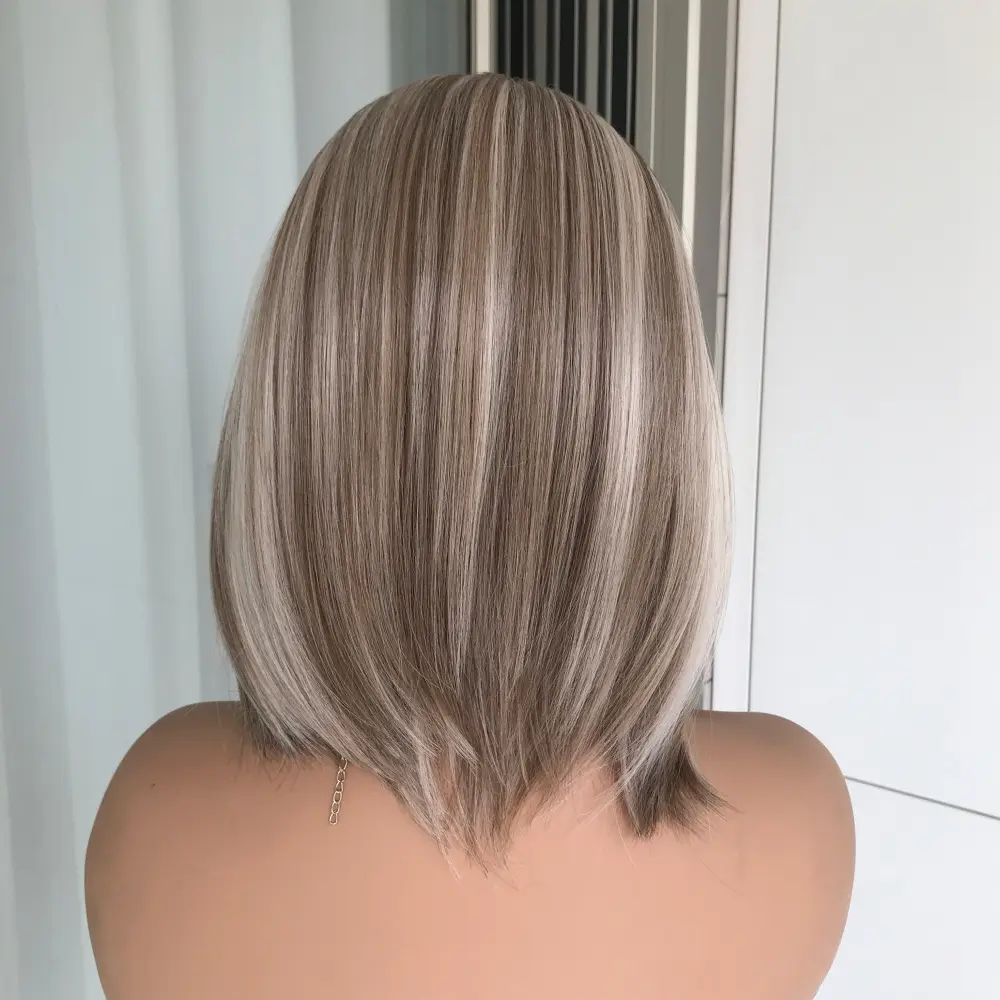 AISOM Caris Buttercream Blonde Short Bob