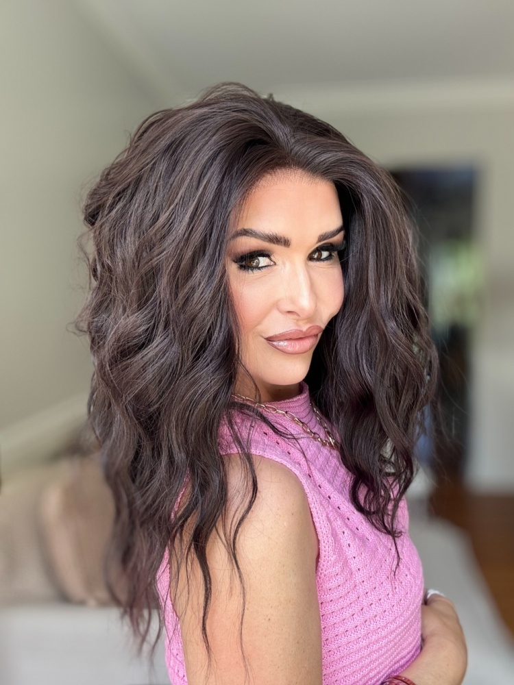 AISOM Mila Dark Plum Brown Water Wave