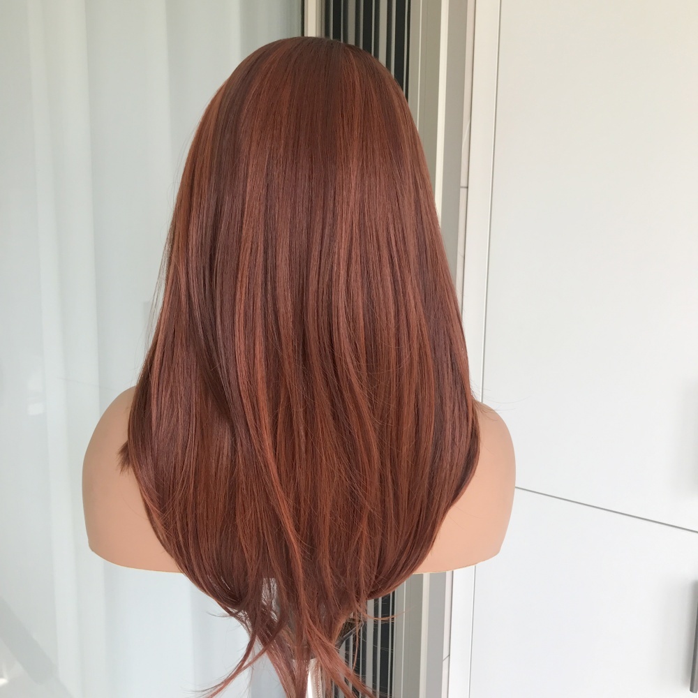 AISOM Jenna Copper Blend Layered Straight
