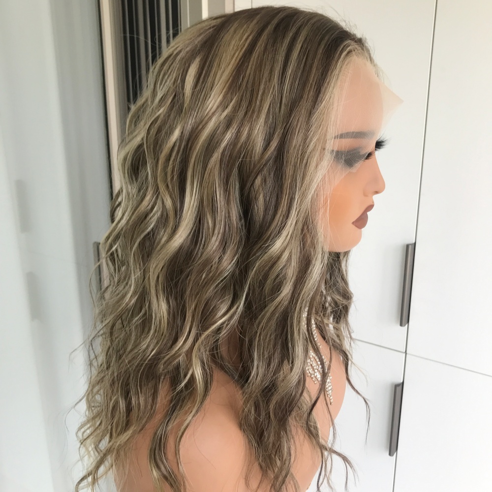 AISOM Mila Soft Taupe Blend Water Wave
