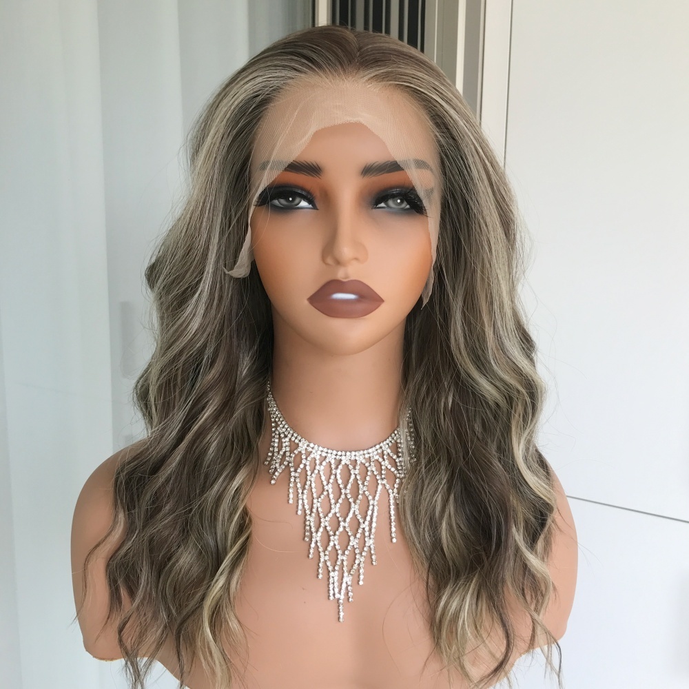 AISOM Mila Soft Taupe Blend Water Wave