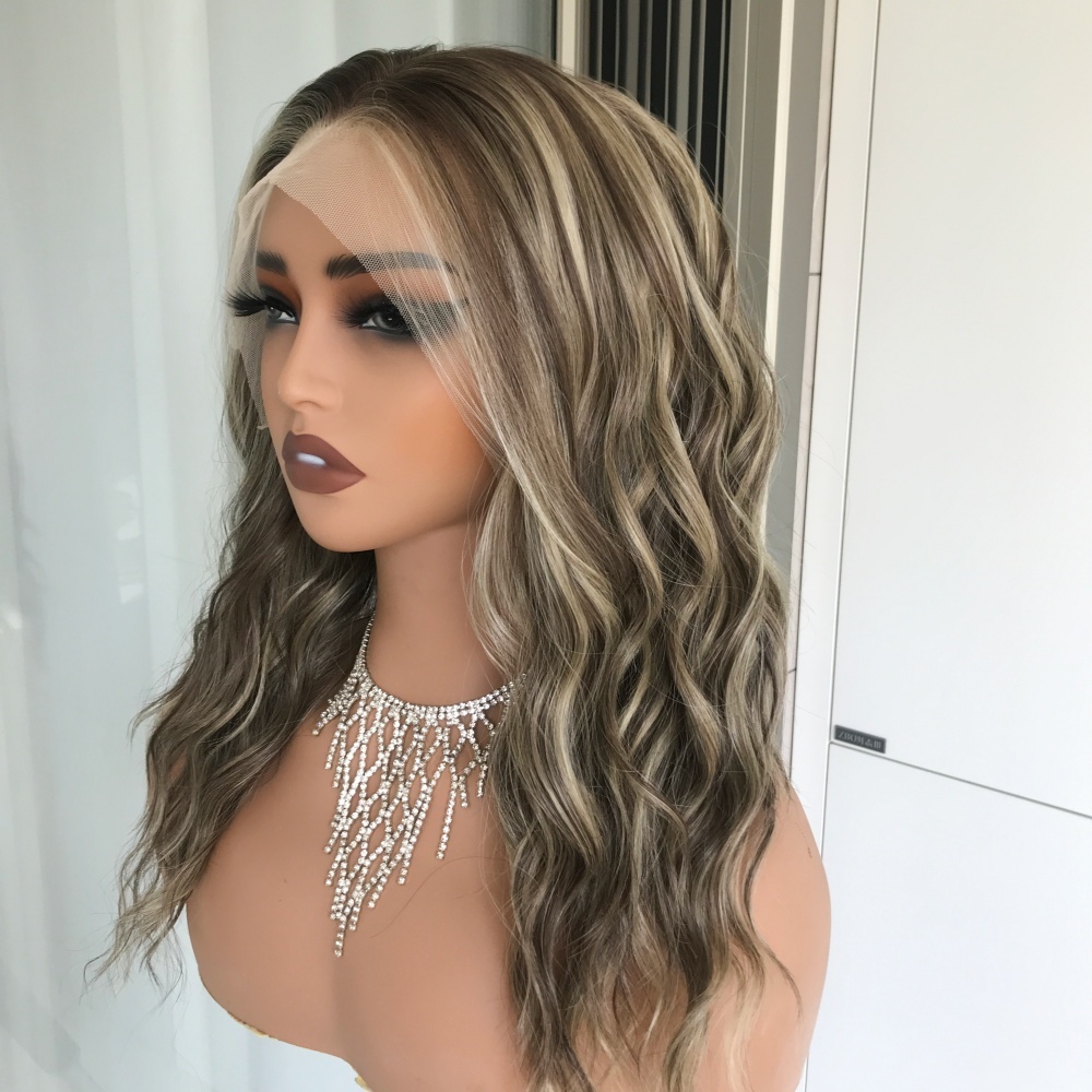 AISOM Mila Soft Taupe Blend Water Wave