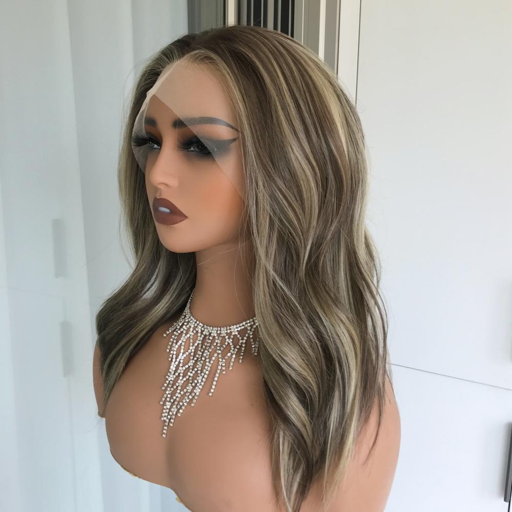 AISOM New Release Tori Soft Taupe Blend Short Natural Wave
