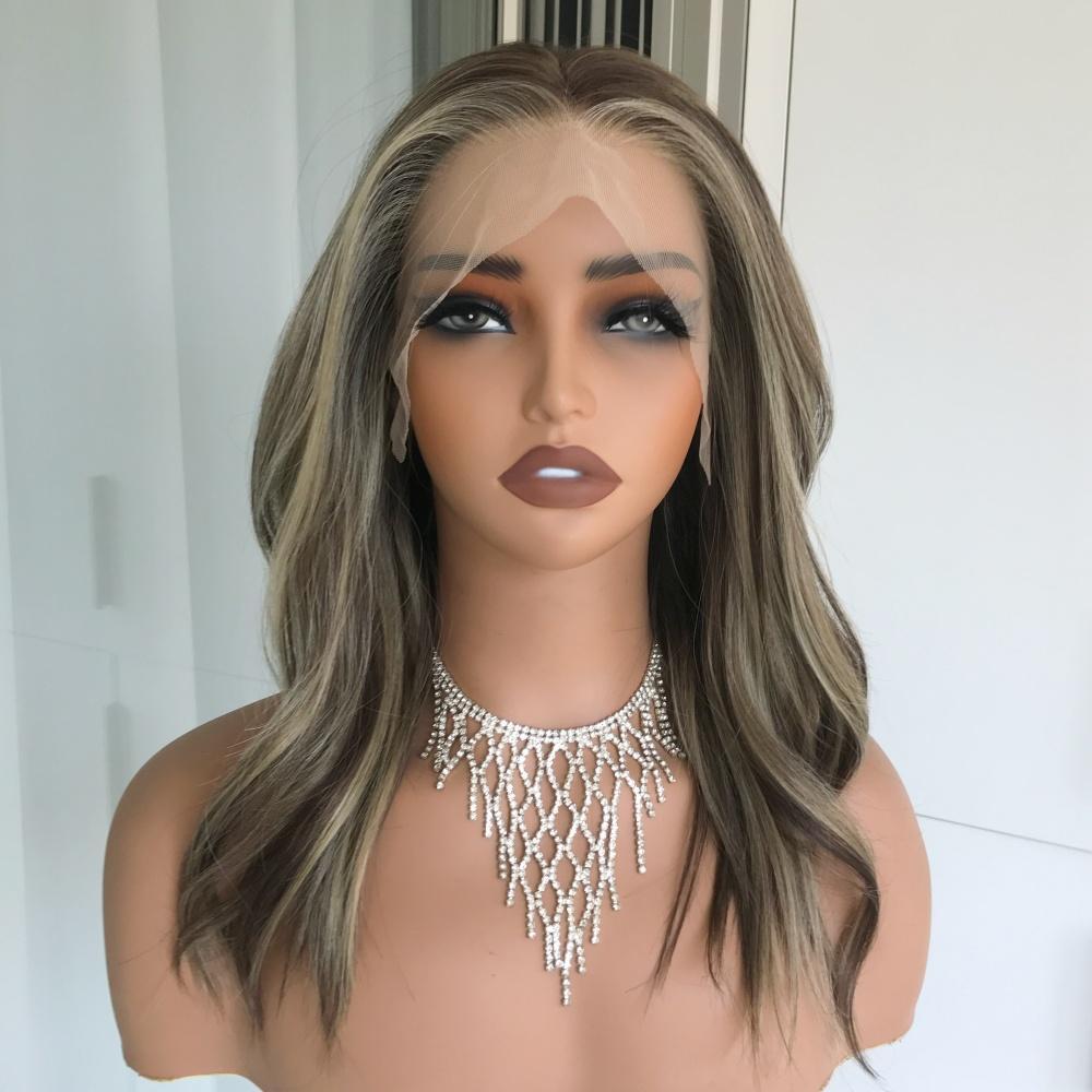 AISOM New Release Tori Soft Taupe Blend Short Natural Wave