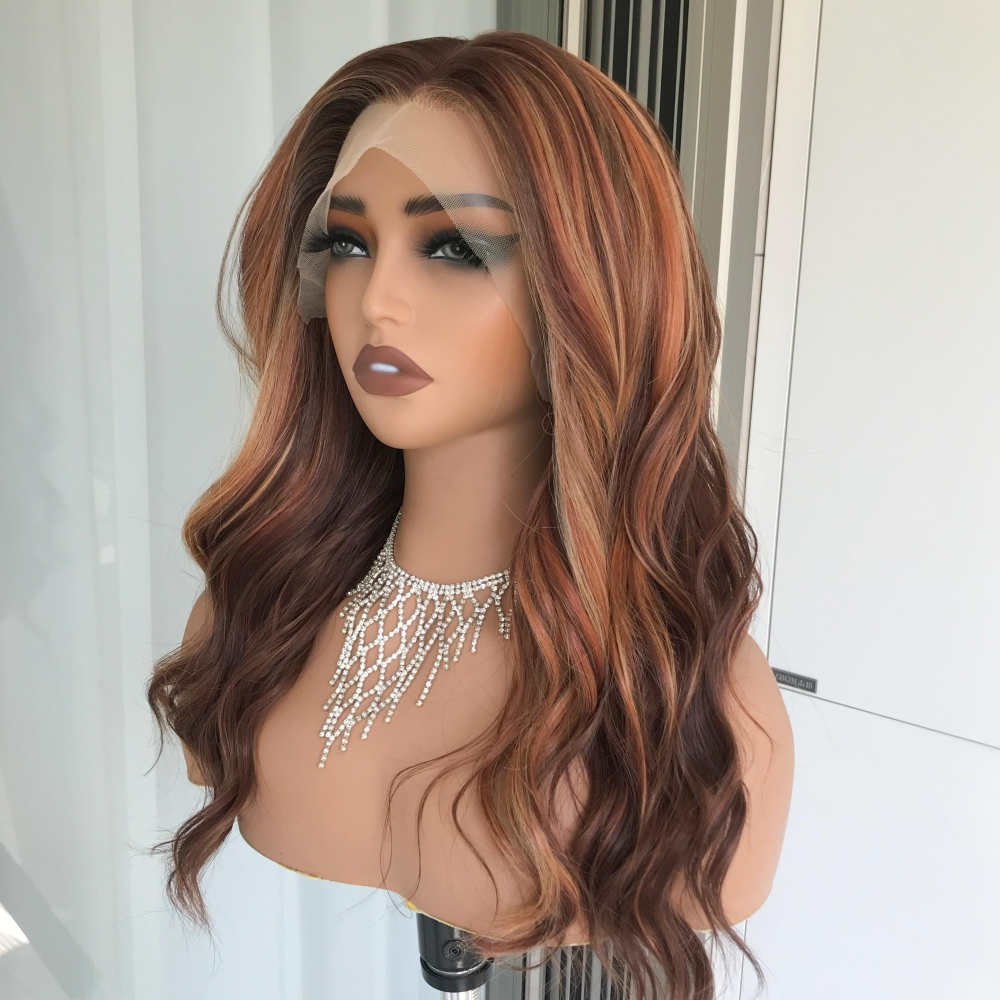 AISOM New Color Release Shara Toasted Maple Fashion Color Loose Water Wave