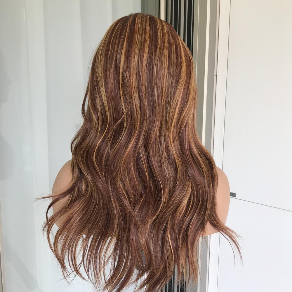 AISOM New Color Release-Greta Spun Golden Copper Free Part Loose Wave