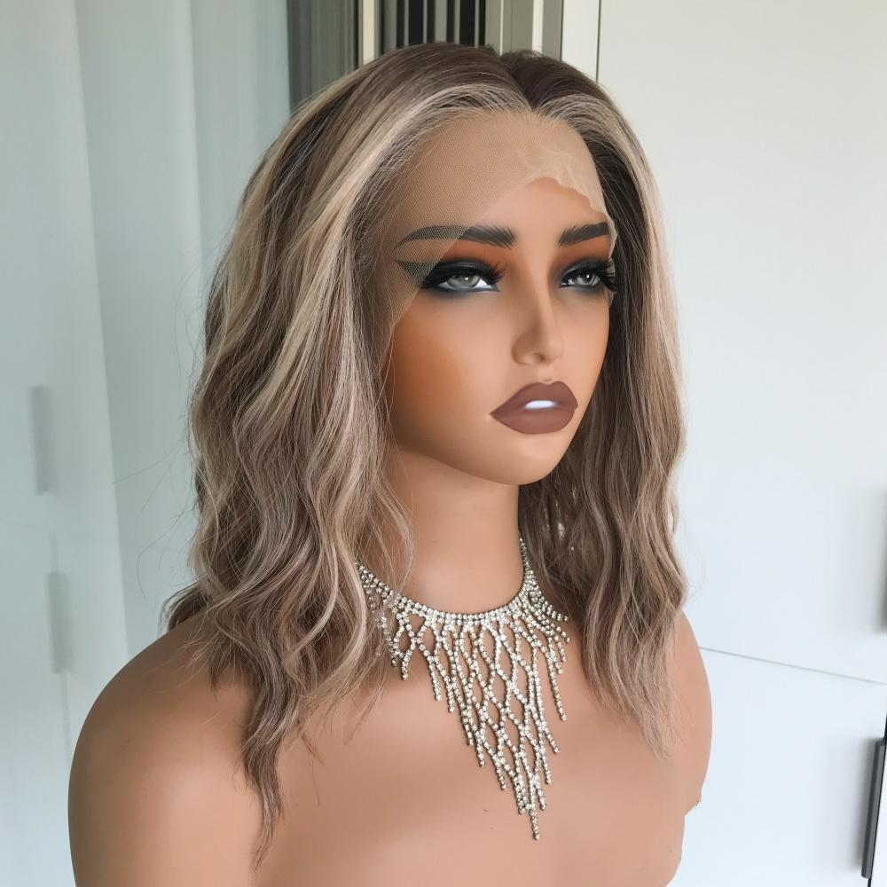 AISOM New Release Chloe Sugar Maple Short Water Wave