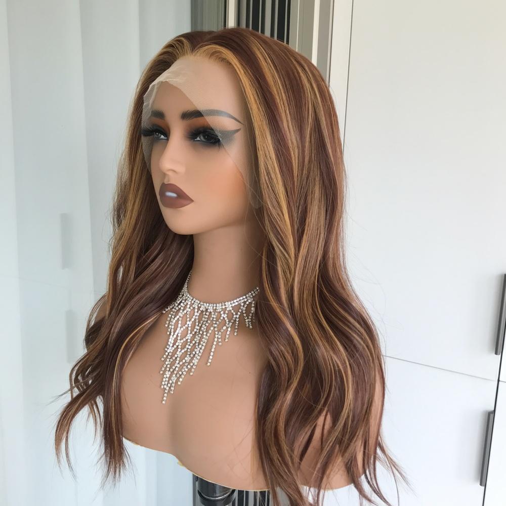 AISOM New Color Release-Greta Spun Golden Copper Free Part Loose Wave
