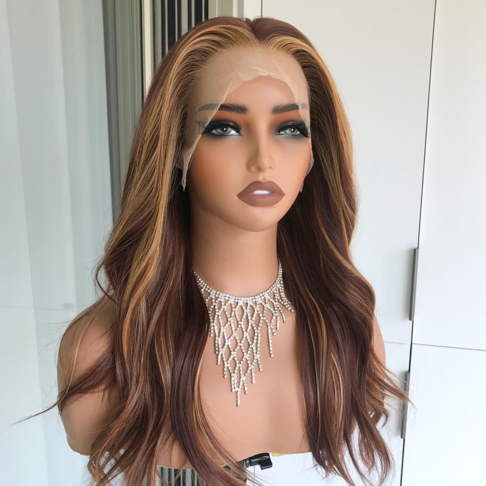 AISOM New Color Release-Greta Spun Golden Copper Free Part Loose Wave