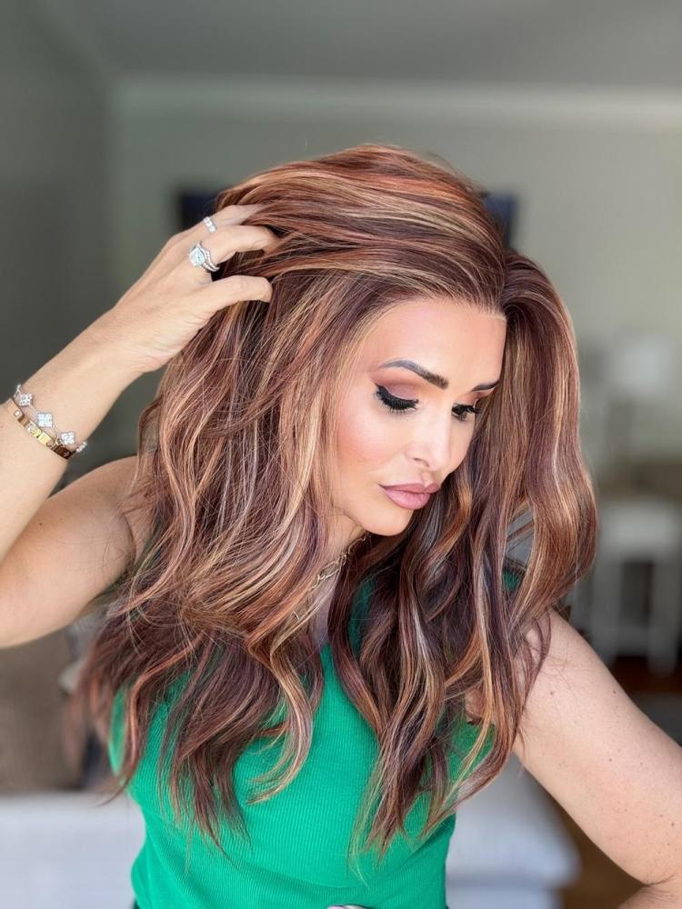 AISOM New Release Greta Toasted Maple Loose Wave