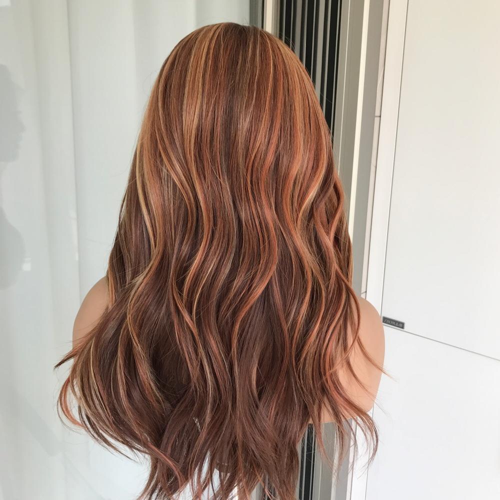 AISOM New Release Greta Toasted Maple Loose Wave