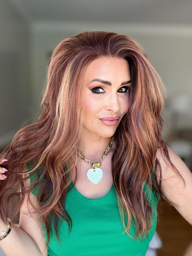 AISOM New Release Greta Toasted Maple Loose Wave