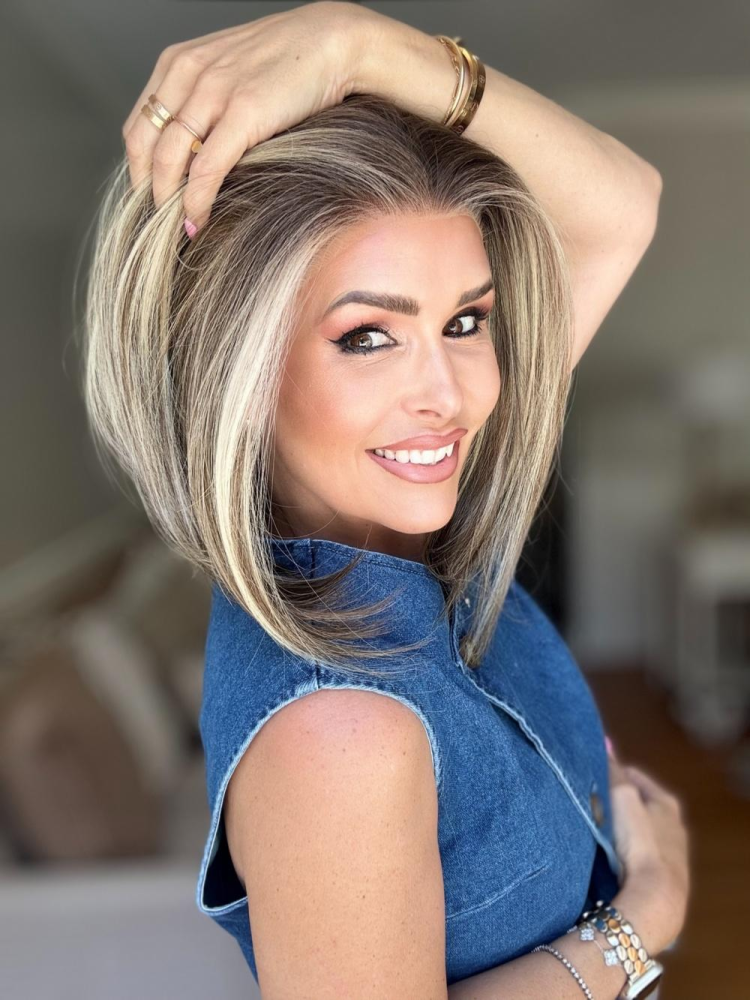 AISOM New Release Caris Iced Latte Short Bob Wig