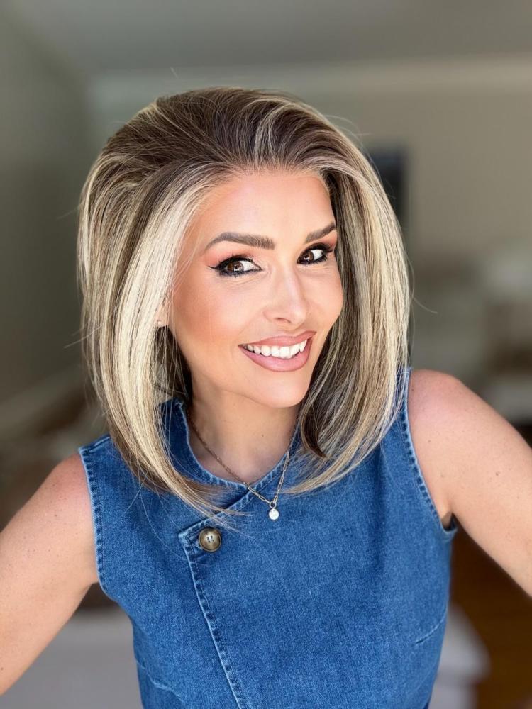 AISOM New Release Caris Iced Latte Short Bob Wig