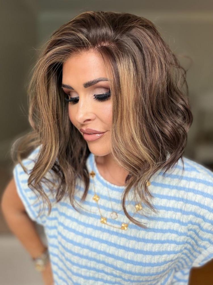 AISOM New Release Katie Toasted Brunette Melt Short Wave