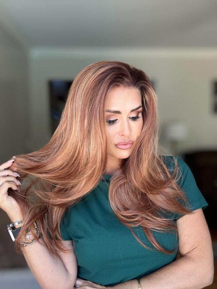 AISOM New Color Strawberry Kiss Lila Natural Straight