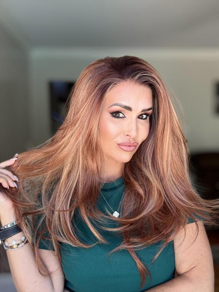 AISOM New Color Strawberry Kiss Lila Natural Straight