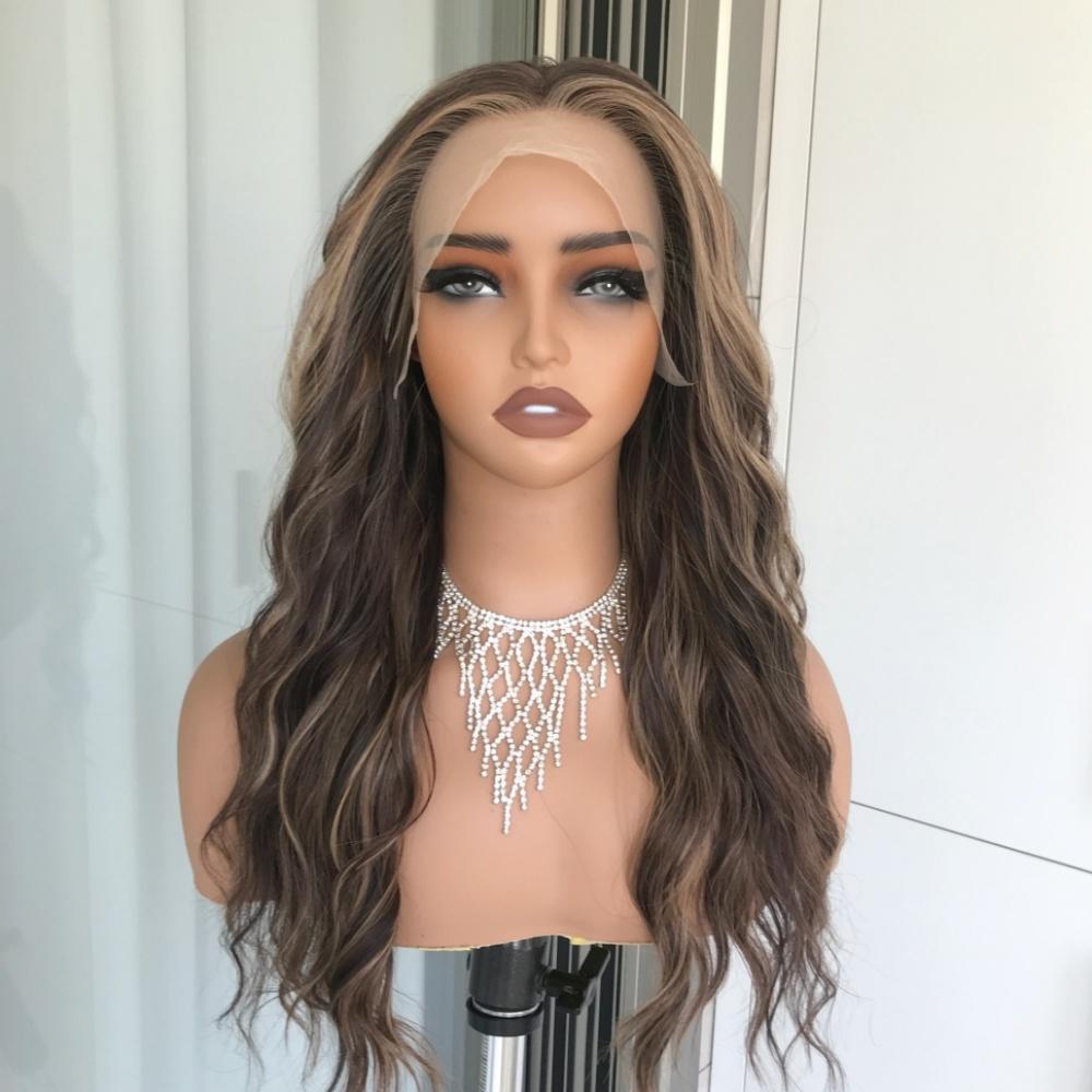 AISOM New Released Marissa Toasted Brunette Melt Long Water Wave