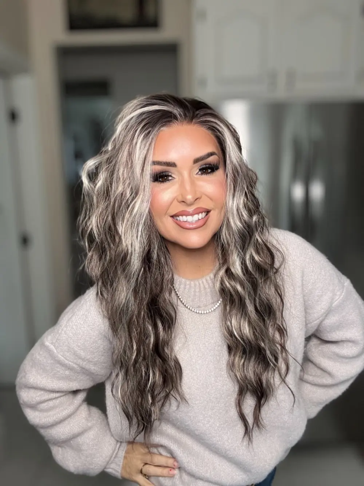 AISOM Marissa Iced Mocha Long Water Wave