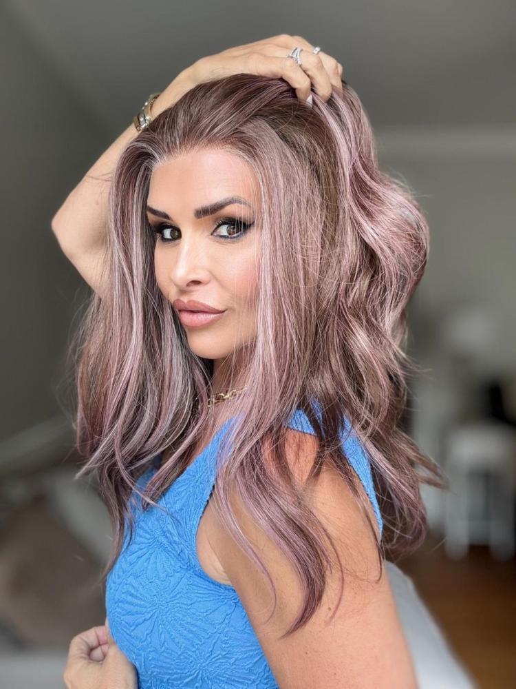AISOM New Released Brynn Rose Mocha Wavy Wig